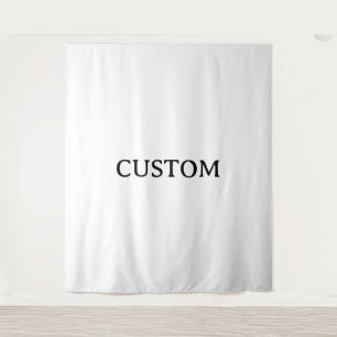 Create Your Own Simple Brand Promotion 88"x104" Tapestry