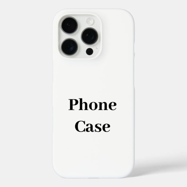 Create Your Own Simple Brand Promotion Case-Mate iPhone Case (Back)