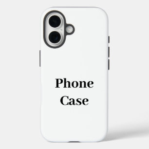 Create Your Own Simple Brand Promotion iPhone 16 Case