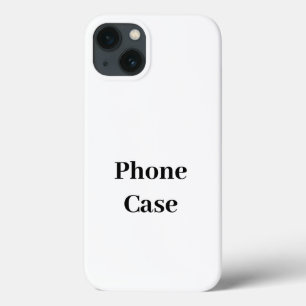 Create Your Own Simple Brand Promotion iPhone 13 Case