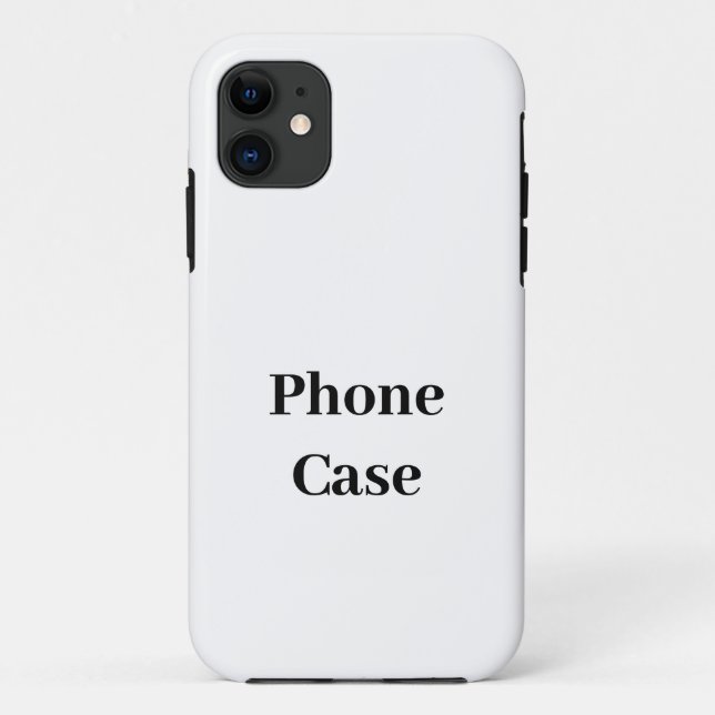 Create Your Own Simple Brand Promotion Case-Mate iPhone Case (Back)