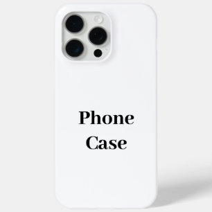 Create Your Own Simple Brand Promotion iPhone 15 Pro Max Case