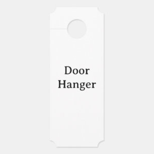 Create Your Own Simple Brand Promotion Door Hanger