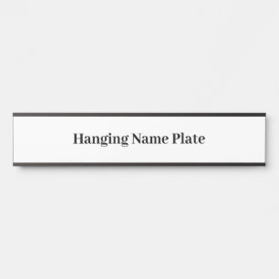 Create Your Own Simple Brand Promotion Door Sign