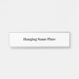 Create Your Own Simple Brand Promotion Door Sign