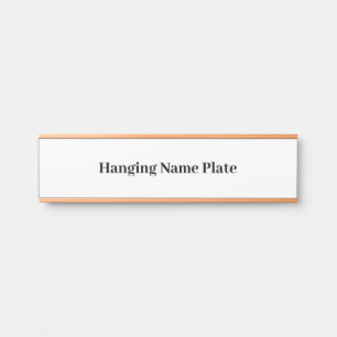 Create Your Own Simple Brand Promotion Door Sign