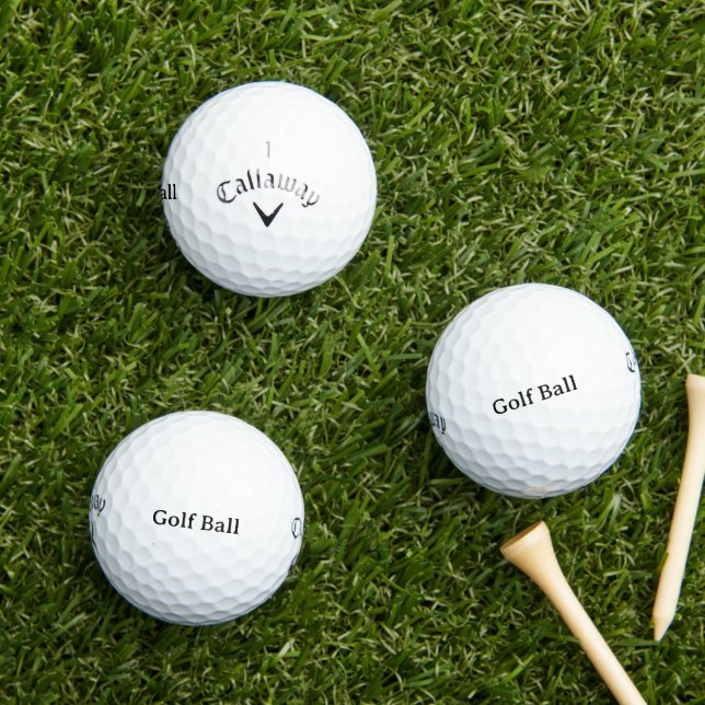 Create Your Own Simple Brand Promotion Golf Balls (Insitu Grass)