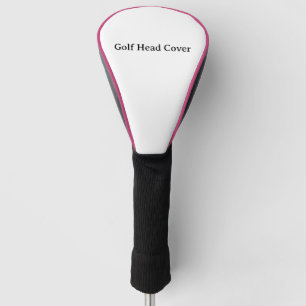 Create Your Own Simple Brand Promotion Golf Head Cover