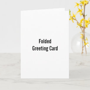 Create Your Own Simple Brand Promotion Greeting  Card