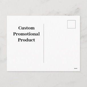 Create Your Own Simple Brand Promotion Holiday Postcard