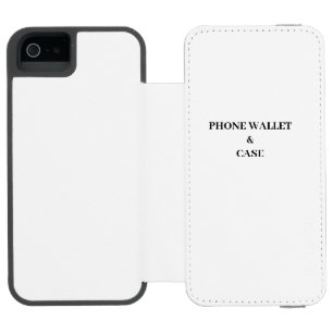 Create Your Own Simple Brand Promotion Incipio Watson™ iPhone 5 Wallet Case