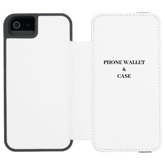 Create Your Own Simple Brand Promotion Incipio iPhone Wallet Case (Folio Open)