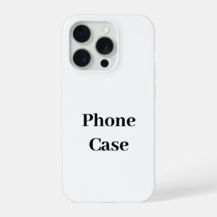Create Your Own Simple Brand Promotion iPhone 15 Pro Case