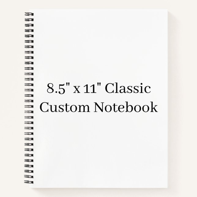 Create Your Own Simple Brand Promotion Notebook (Front)