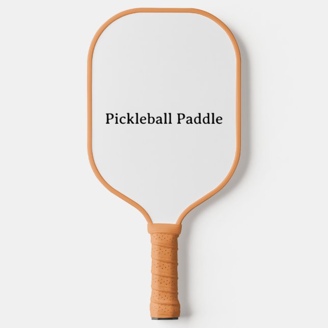 Create Your Own Simple Brand Promotion Pickleball Paddle (Front)