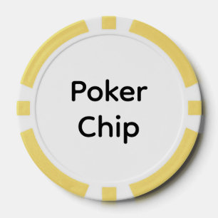 Create Your Own Simple Brand Promotion Poker Chips
