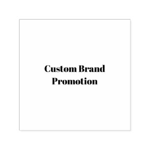 Create Your Own Simple Brand Promotion Self-inking Stamp