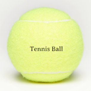 Create Your Own Simple Brand Promotion Tennis Balls