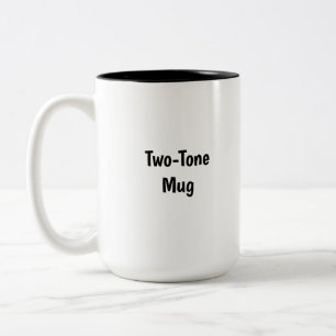 Create Your Own Simple Brand Promotion Two-Tone Coffee Mug