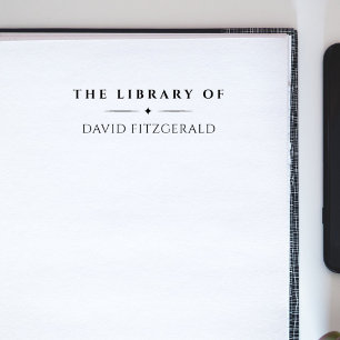 Create Your Own Simple Classic From The Library Self-inking Stamp