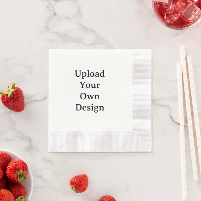 Create Your Own Simple Coined Cocktail Paper Napkin (Insitu)
