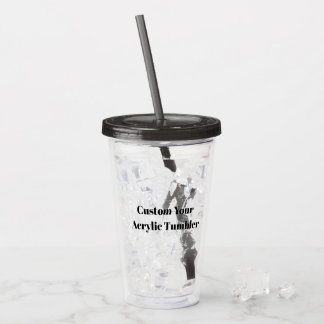 Create your own simple Custom 16oz, Acrylic Tumbler