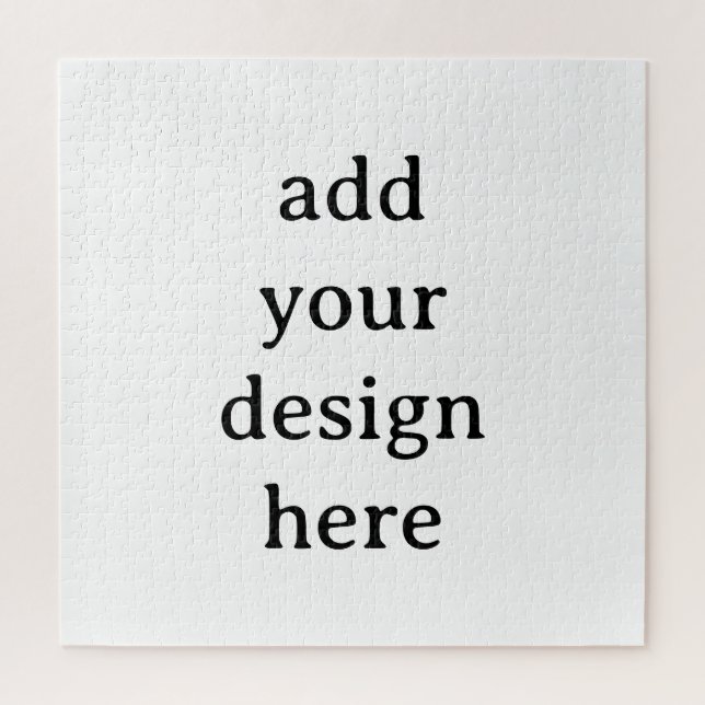 Create Your Own Simple Custom 20"x20", 676 pieces Jigsaw Puzzle (Vertical)