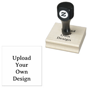 Create Your Own Simple Custom 2.5" x 2.5" Rubber Stamp