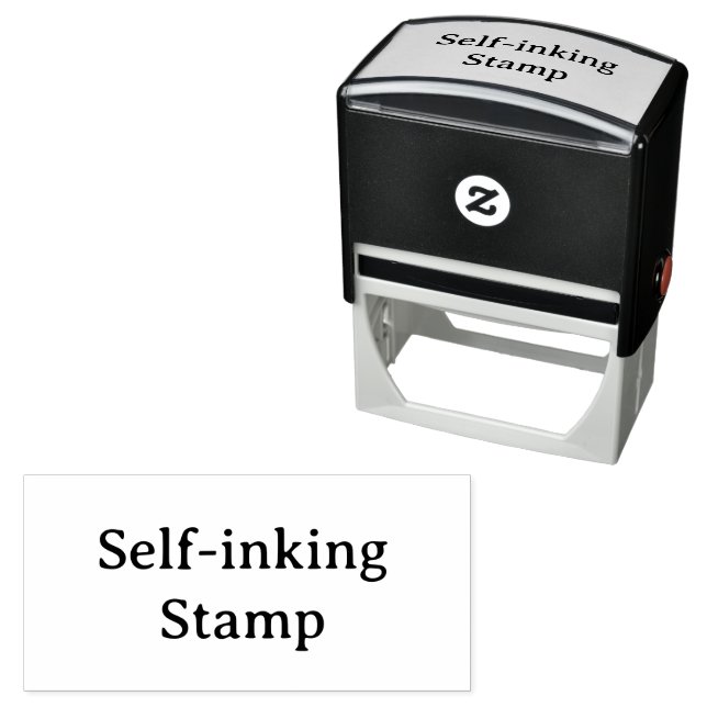 Create Your Own Simple Custom 2.9" x 1.4"  Self-inking Stamp (In Situ)
