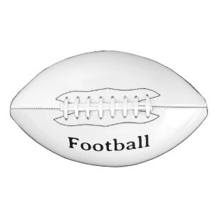 Create Your Own Simple Custom 2 Panel No Tee American Football