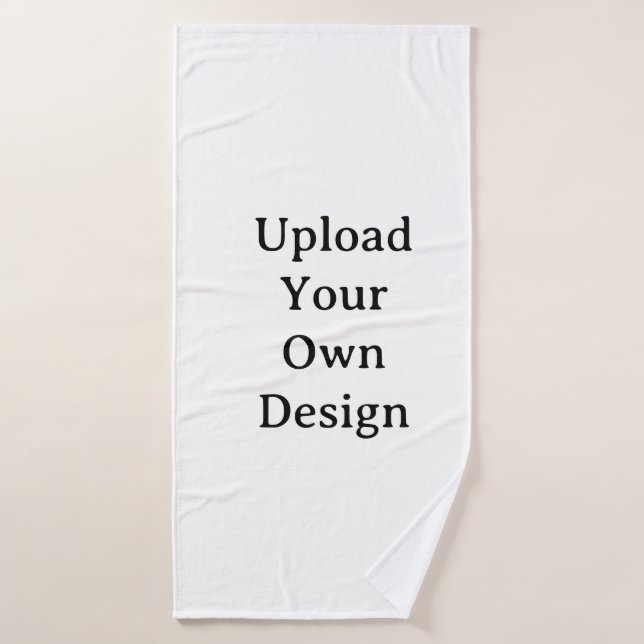 Create Your Own Simple Custom 30" x 60" Bath Towel (Bath Towel)