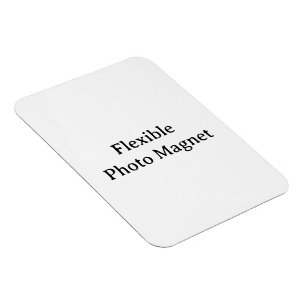 Create Your Own Simple Custom 3"x4" Flexible Photo Magnet