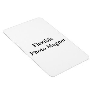 Create Your Own Simple Custom 4"x6" Flexible Photo Magnet