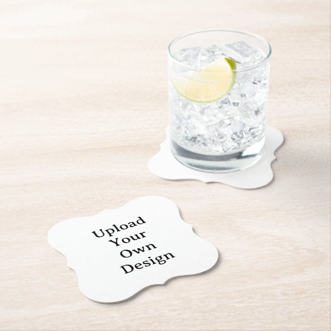 Create Your Own Simple Custom Bracket Paper Coaster (Insitu)