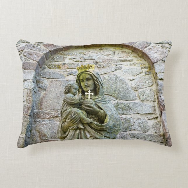 Create Your Own Simple Custom Brushed Polyester Decorative Cushion (Front)