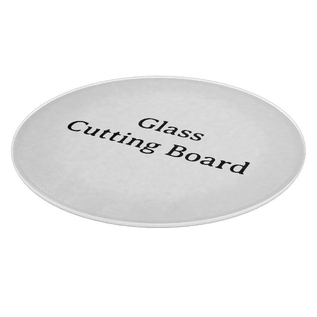 Create Your Own Simple Custom Decorative Glass 12" Cutting Board (Corner)