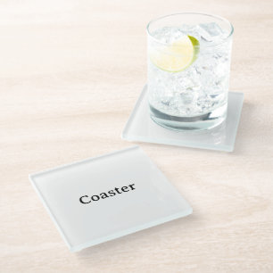 Create Your Own Simple Custom Glass Coaster