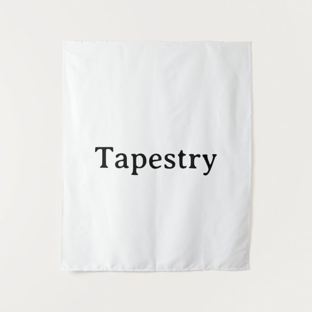 Create Your Own Simple Custom Medium 50" x 60" Tapestry (Front)