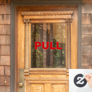 Create Your Own Simple Custom Pull Window Cling