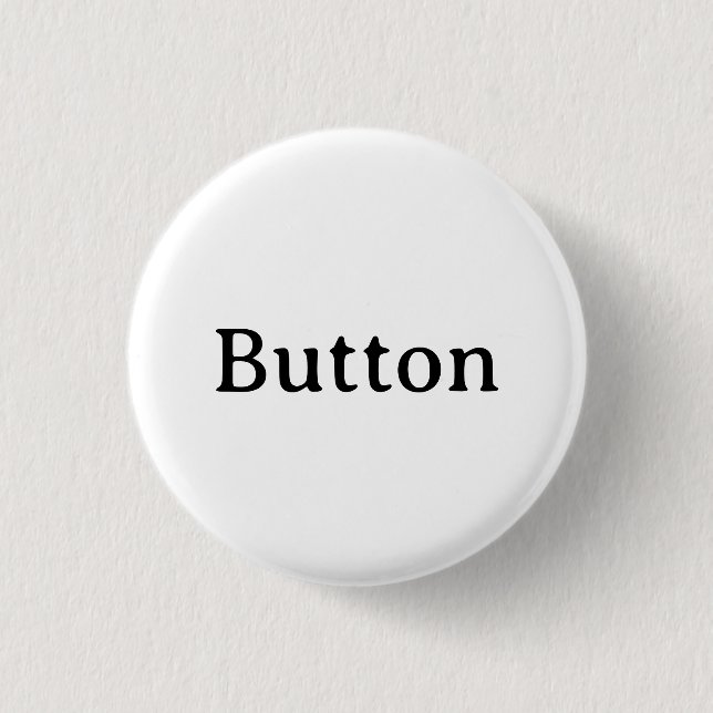 Create Your Own Simple Custom Small 1¼ Inch Round 3 Cm Round Badge (Front)