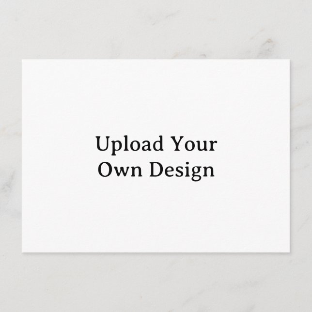 Create Your Own Simple Custom Squared 4.5" x 6.25" Enclosure Card (Front)