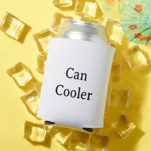 Create Your Own Simple Custom standard 12 oz Can Cooler