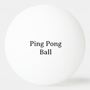 Create Your Own Simple Custom Three Star Ping Pong Ball