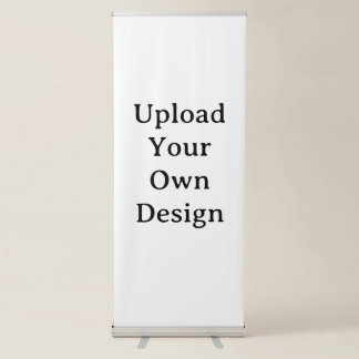 Create Your Own Simple Custom Vertical Retractable Banner