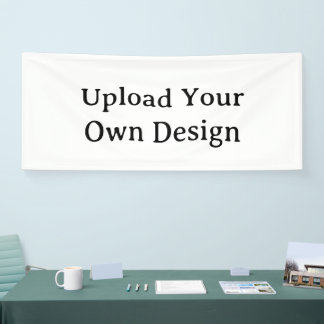 Create Your Own Simple Custom Vinyl 2.5' x 6' Banner