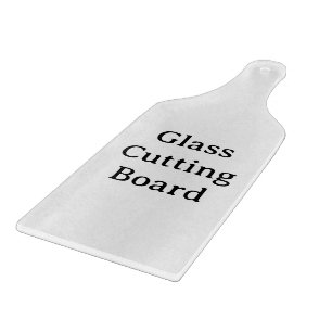 Create Your Own Simple Decorative Glass Paddle Cutting Board