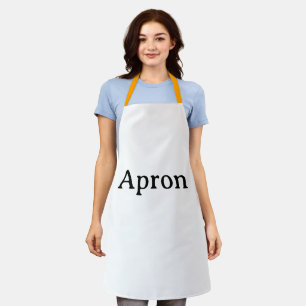 Create Your Own Simple Design Apron