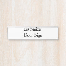 create your own simple Hanging Name Plate, Standar