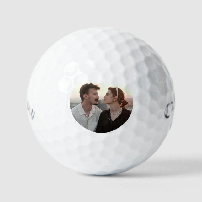 Create Your Own Simple Photo Golf Balls (Front)