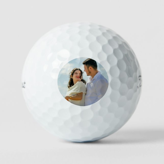 Create Your Own Simple Photo Golf Balls (Front)